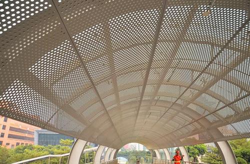 沖孔鋁單板、穿孔鋁單板、鋁幕墻板